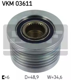 Механизм свободного хода генератора SKF VKM 03611